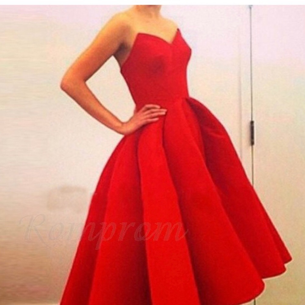 Beautiful red ball gown